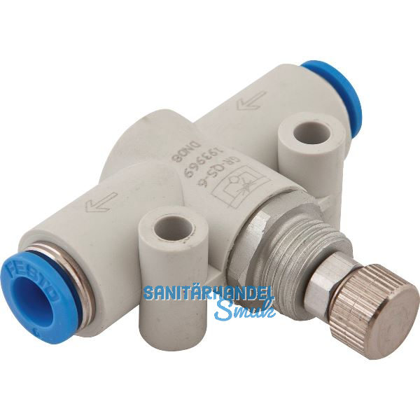 HEBROCK Drossel-R�ckschlag-Ventil GR-QS-6