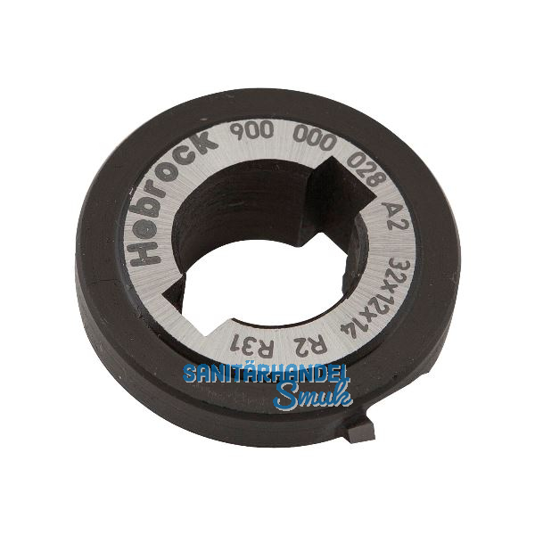 HEBROCK HM-Profil-Fr�ser Z2/R 2,0 mm