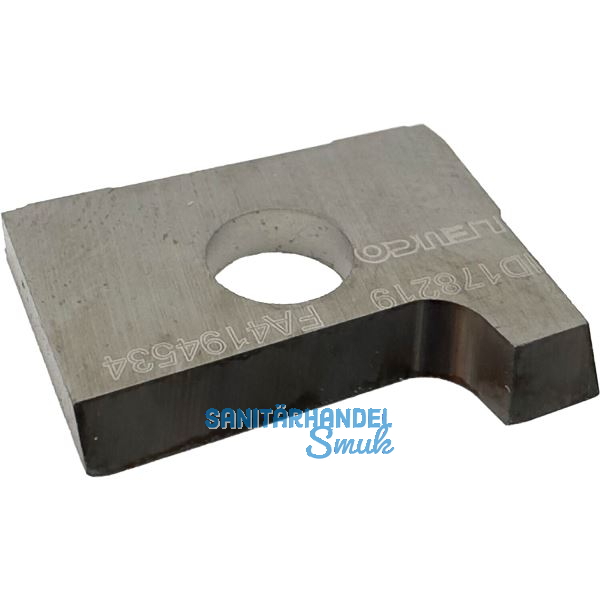 HOMAG Wendeplatte links R 2,0 14,0x16,2x2.0