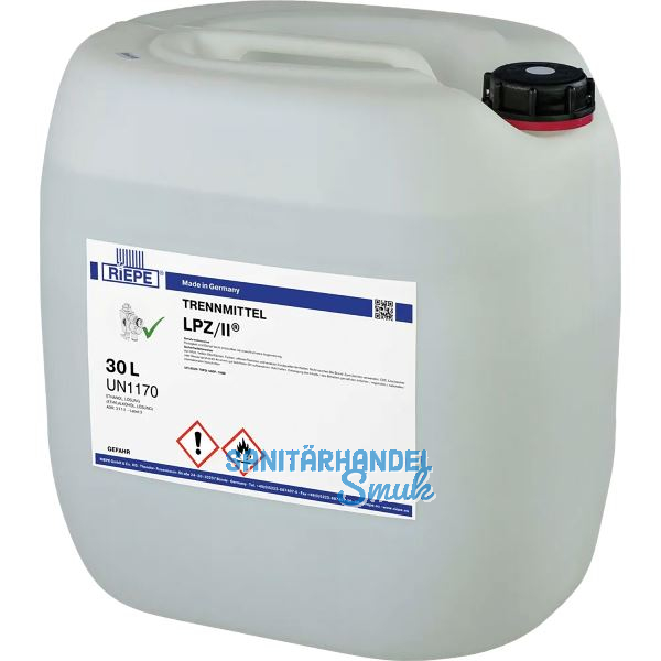 RIEPE Trennmittel LPZ/II (UN 1170) 30 Liter f�r Kantenanleimmaschinen