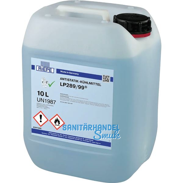 RIEPE Antistatik-K�hlmittel LP289/99 (UN 1987) 10 Liter zu Kantenanleimmaschinen