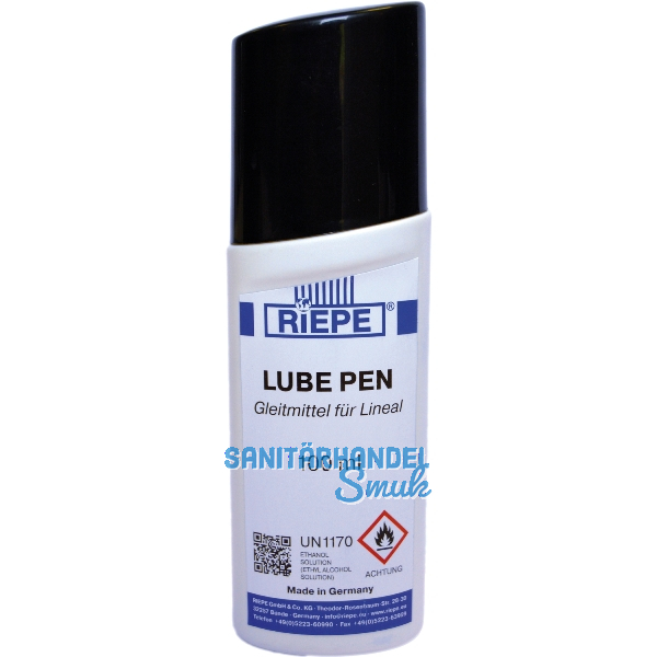 RIEPE Gleitmittel LUBE PEN f�r Einlauflineal (UN 1170)