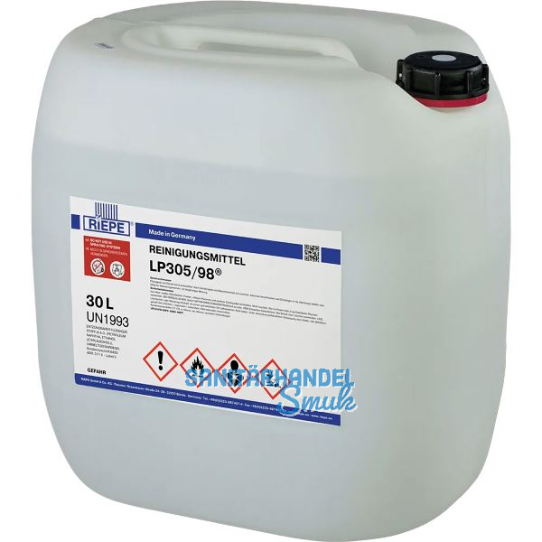 RIEPE Reinigungsmittel LP 305/98 30 Liter zum manuellen Plattenreinigen