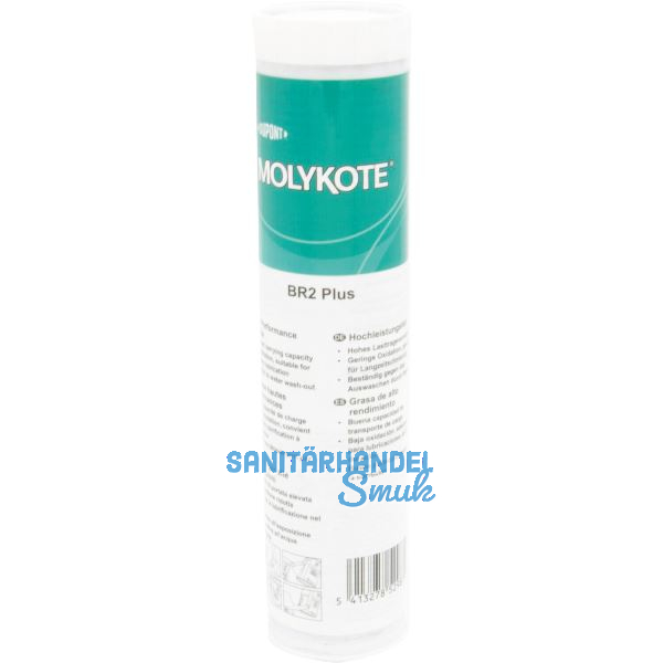Lagerfett Molykote BR 2 Plus, 400 g Kartusche