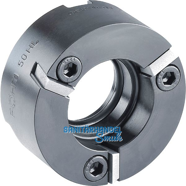 R�HM Mitnehmer-Scheibe m. ausw. u. m. 4-seitig verw. HM-Platten, Li., 80 mm