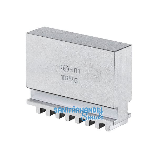 R�HM Blockbacken BL DIN 6350 Typ 401 f�r ZG/ZS 250 mm/4 Backen ungestuft