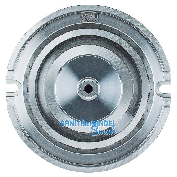 R�HM Standard-Drehplatte Typ 740 f�r RS/SG/RB/RH, Gr.4 mit Befestigungsschrauben