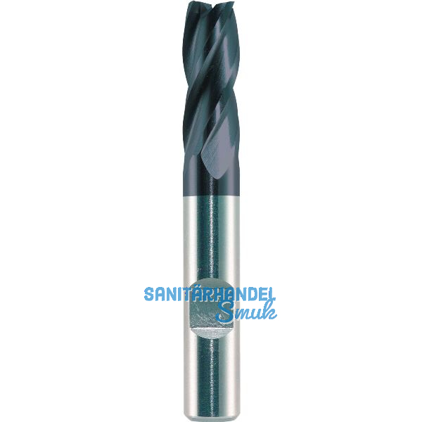 MAYKESTAG Schaftfr�ser HSS-ECo8 ALUNIT 8,0 mm DIN 844 K kurz zentrumschneidend