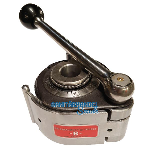 MULTISUISSE Stahlhalterkopf Type B Bohrung 24 mm