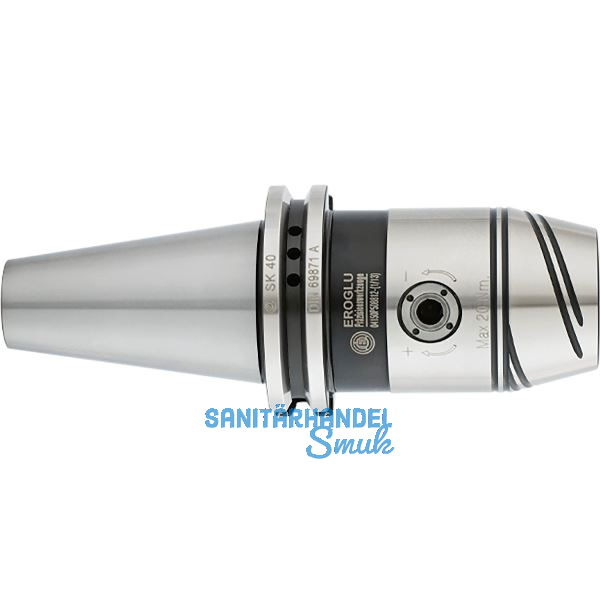 EROGLU NC-Bohrfutter f�r Rechts- und Linkslauf DIN 69871 AD SK 40 3-16