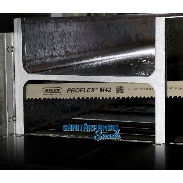 WIKUS Metall-Bands�geblatt M42 5.300 x 34 x 1,1 mm, 5 - 7 Z�hne per Zoll