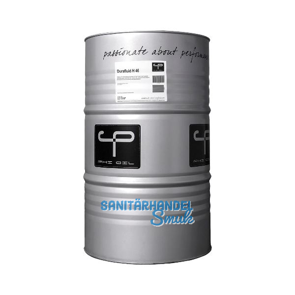 PHI OIL Mehrbereichs-Hochdruck-Hydraulik�l Durafluid H 46, 200 Liter