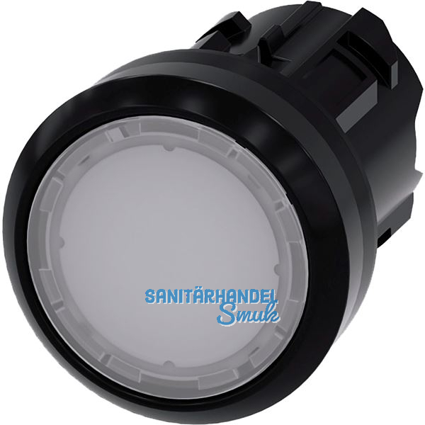 SIEMENS Leuchdrucktaster, wei� - 3SU1001-0AB60-0AA0