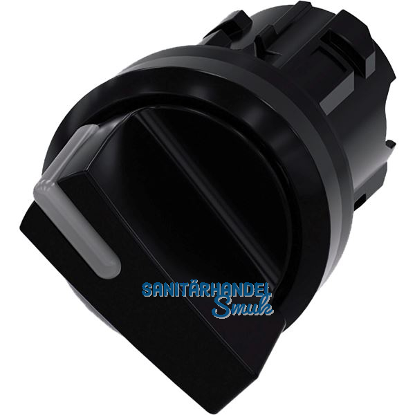 SIEMENS Knebelsch. O-I, verrastend, beleuchtbar - 3SU1002-2BF10-0AA0