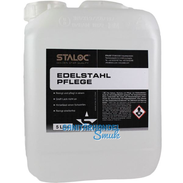 STALOC Edelstahlpflege 5l Kanister