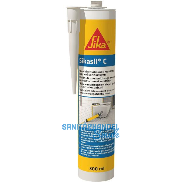 SIKA SikasilC Sanit�rsilikon 300ml transparent