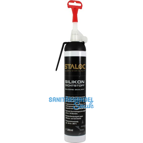STALOC Silikondichtstoff �lbest�ndig 200ml schwarz