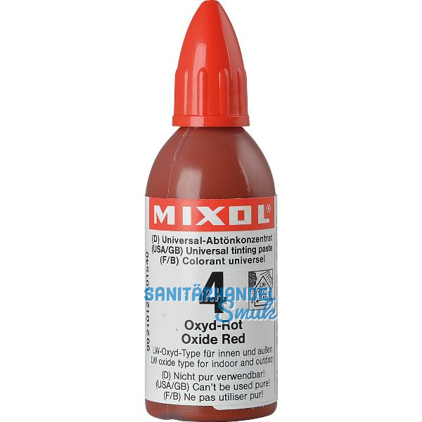 MIXOL Abt�nkonzentrat Nr. 4 Oxyd-rot 20ml