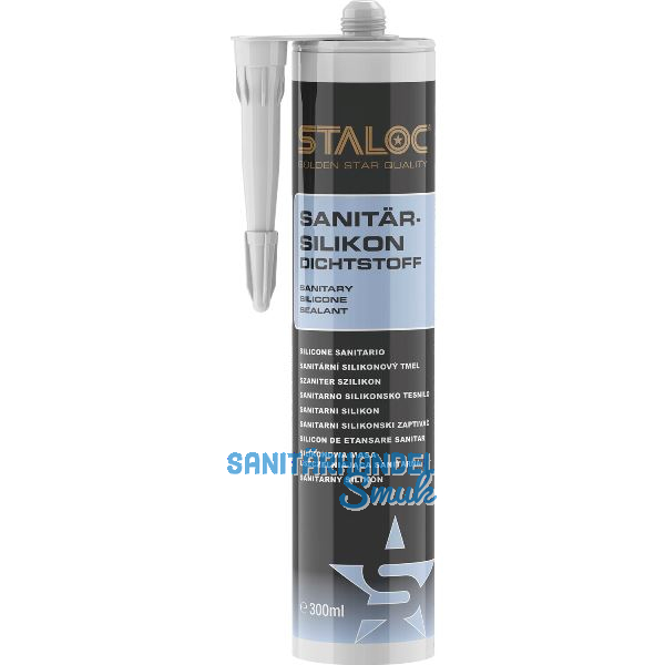 STALOC Sanit�rsilikon 300ml manhattan