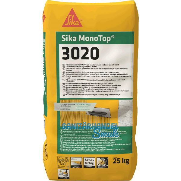 SIKA Fl�chenspachtel MonoTop-3020 25kg