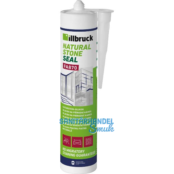Illbruck Natursteinsilikon FA870 310ml transparent