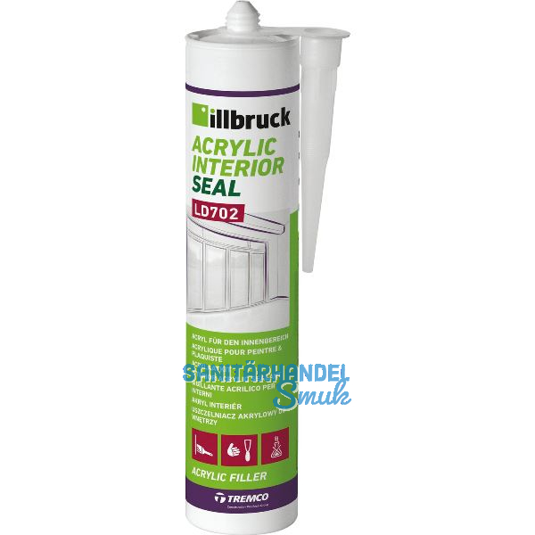 ILLBRUCK Acryl LD702 10% 310ml, grau