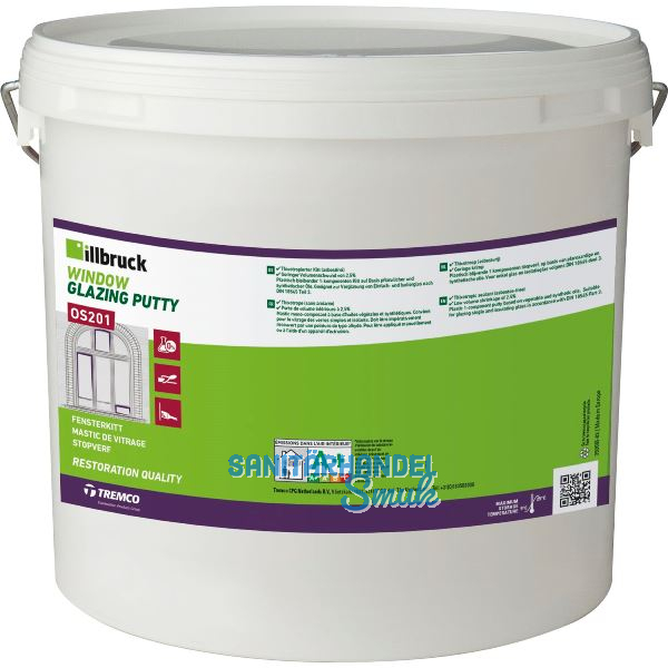Illbruck Fensterkitt OS201 grau 10kg