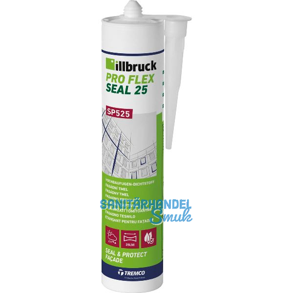 Illbruck SP525 Hochbaufugen Dichtstoff 310ml, betongrau