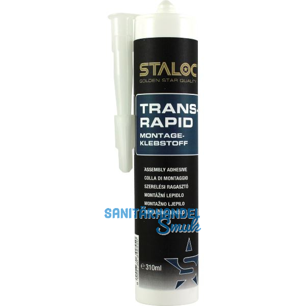 STALOC PU Montagekleber Trans Rapid 310ml transparent