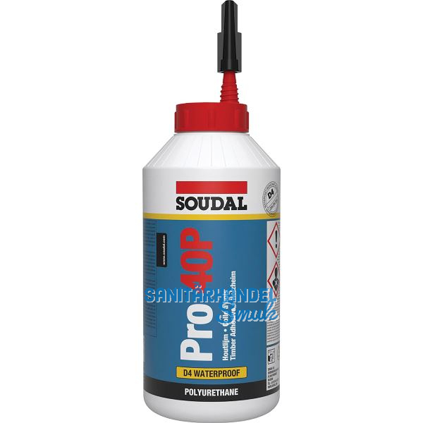 SOUDAL PU-Holzleim Pro 40P D4 750g 15 Minuten