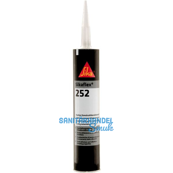 SIKA Konstruktionsklebstoff SIKA Sikaflex-252 300ml schwarz