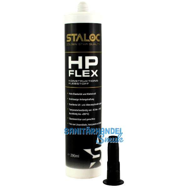 STALOC HPFLEX Plus Konstruktionsklebstoff 290ml schwarz