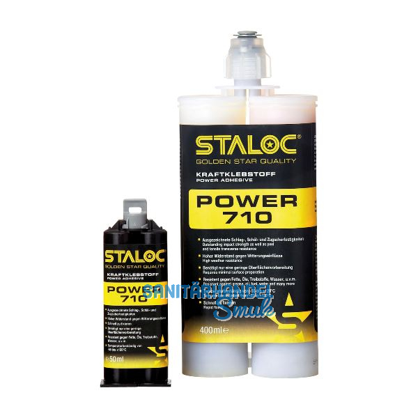 STALOC 2K Klebstoff Power 710 400ml milchig wei�, ohne Mischer