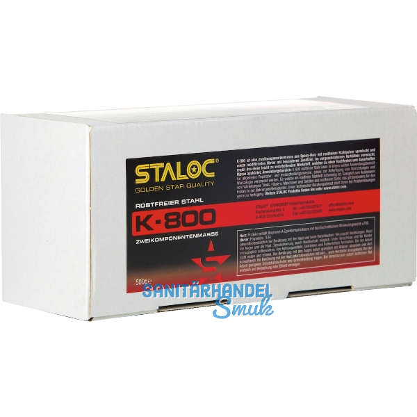 STALOC K-800 rostfreier Stahl 500g
