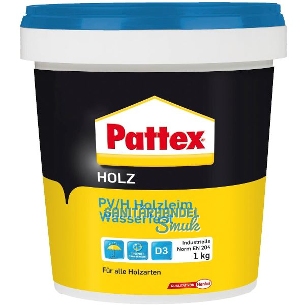 PATTEX PV/H Wasserfest Holzleim D3 1kg