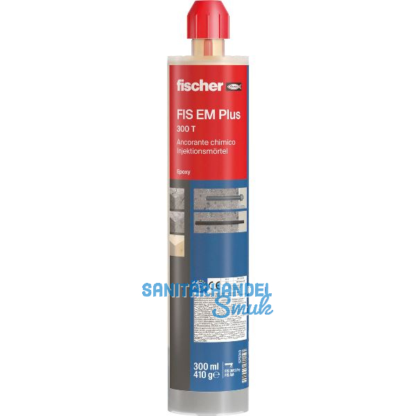 FISCHER FIS EM PLUS 300 T Injektionssystem 300ml mit Bewertung