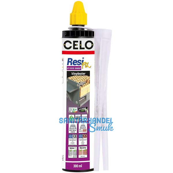 CELO Injektionsm�rtel vinyl ResiFIX VY 300 SF / ECO