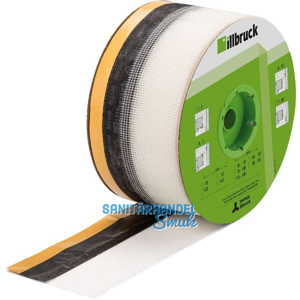 Illbruck Fensterfolie ohne Reserve ME500 TwinAktiv EW60 Einputzgitter 50m