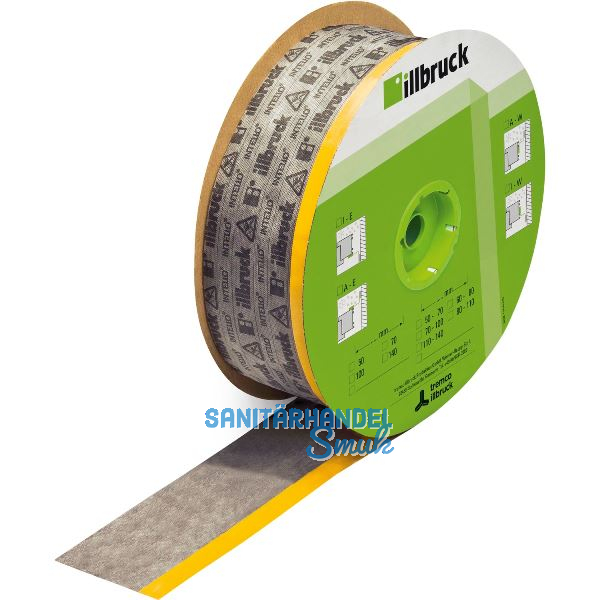 Illbruck Fensterfolie ohne Reserve ME500 TwinAktiv W70 Butylstreifen 50m