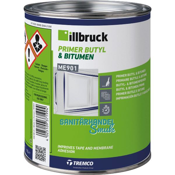 Illbruck ME901 Butyl-& Bitumen-Primer 1L