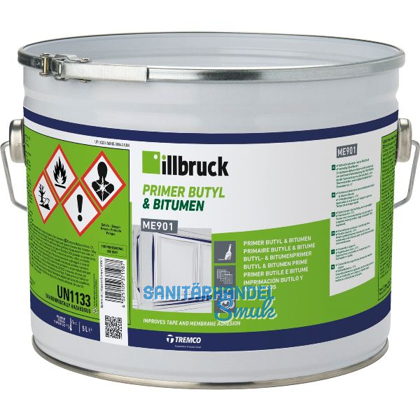 Illbruck ME901 Butyl-& Bitumen-Primer 5L