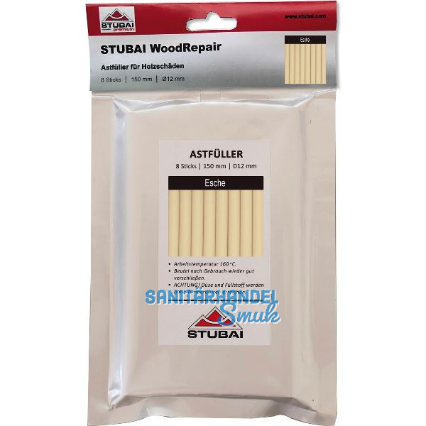 STUBAI WoodRepair 150 mm, 8 Sticks Esche