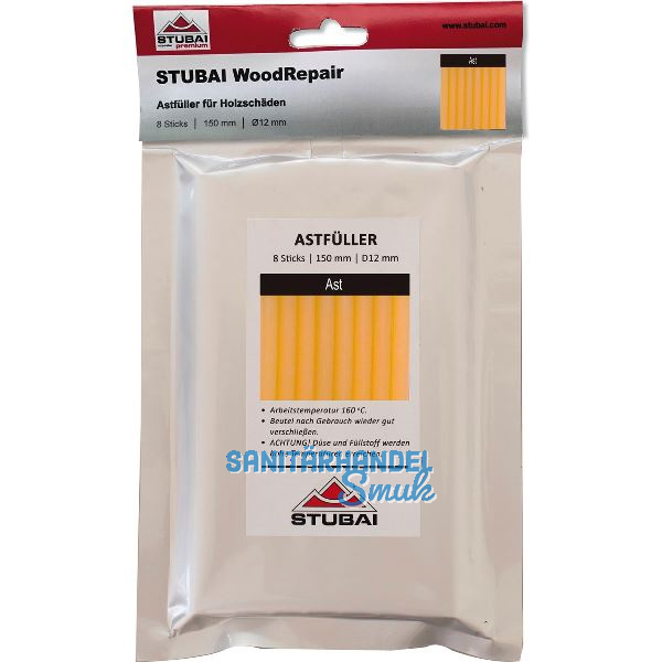 STUBAI WoodRepair 150 mm, 8 Sticks Ast