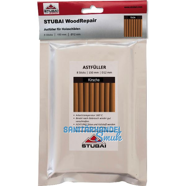 STUBAI WoodRepair 150 mm, 8 Sticks Kirsche