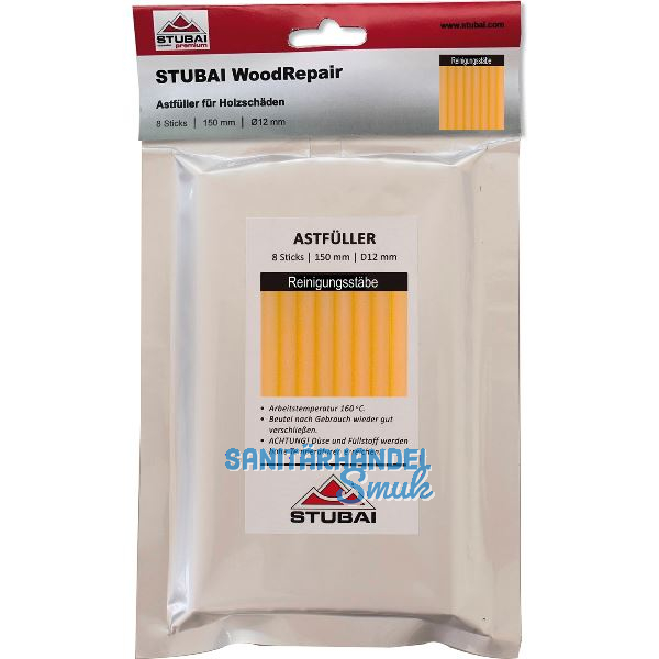 STUBAI WoodRepair 150 mm, 8 Sticks Reinigungsst�be