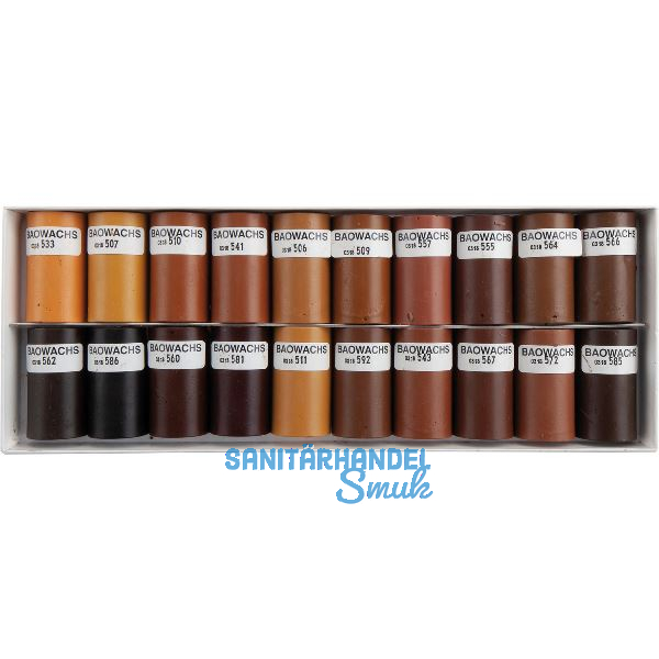 BAO Weichwachs Polsterm�bel - 20 Halbstangen