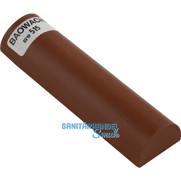 BAO Weichwachsstange - einzeln, Kirschbaum dunkel / 515