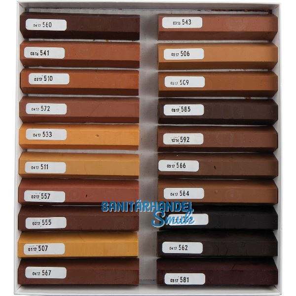 BAO Hartwachs Polsterm�bel - 20 Vollstangen