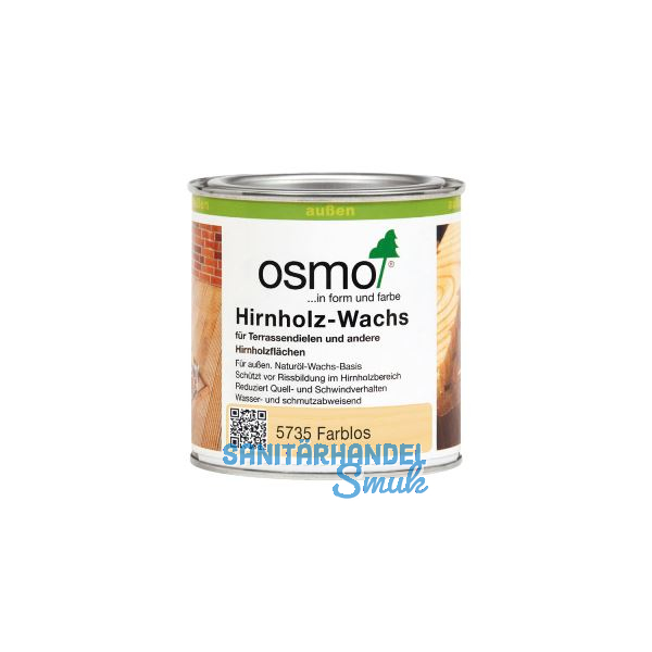 OSMO Hirnholz-Wachs 0,375L