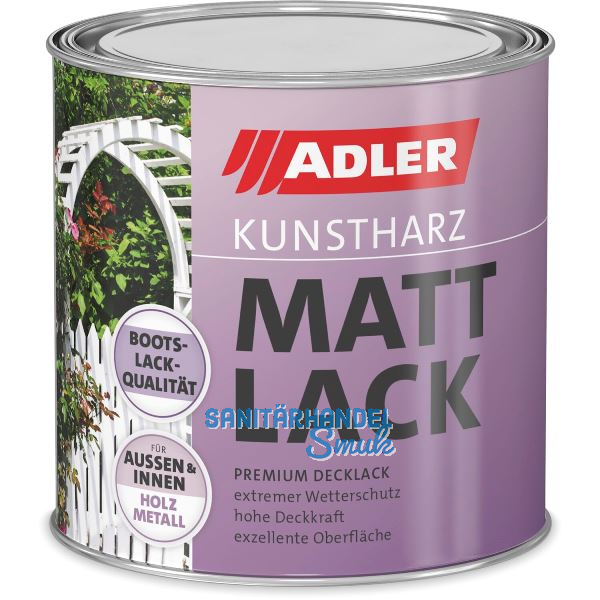 ADLER KH-Mattlack schwarz 2,5l